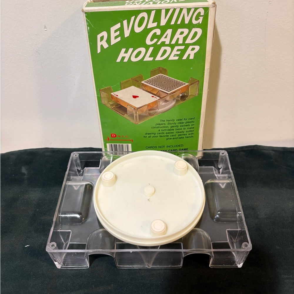 Vintage canasta card spinner